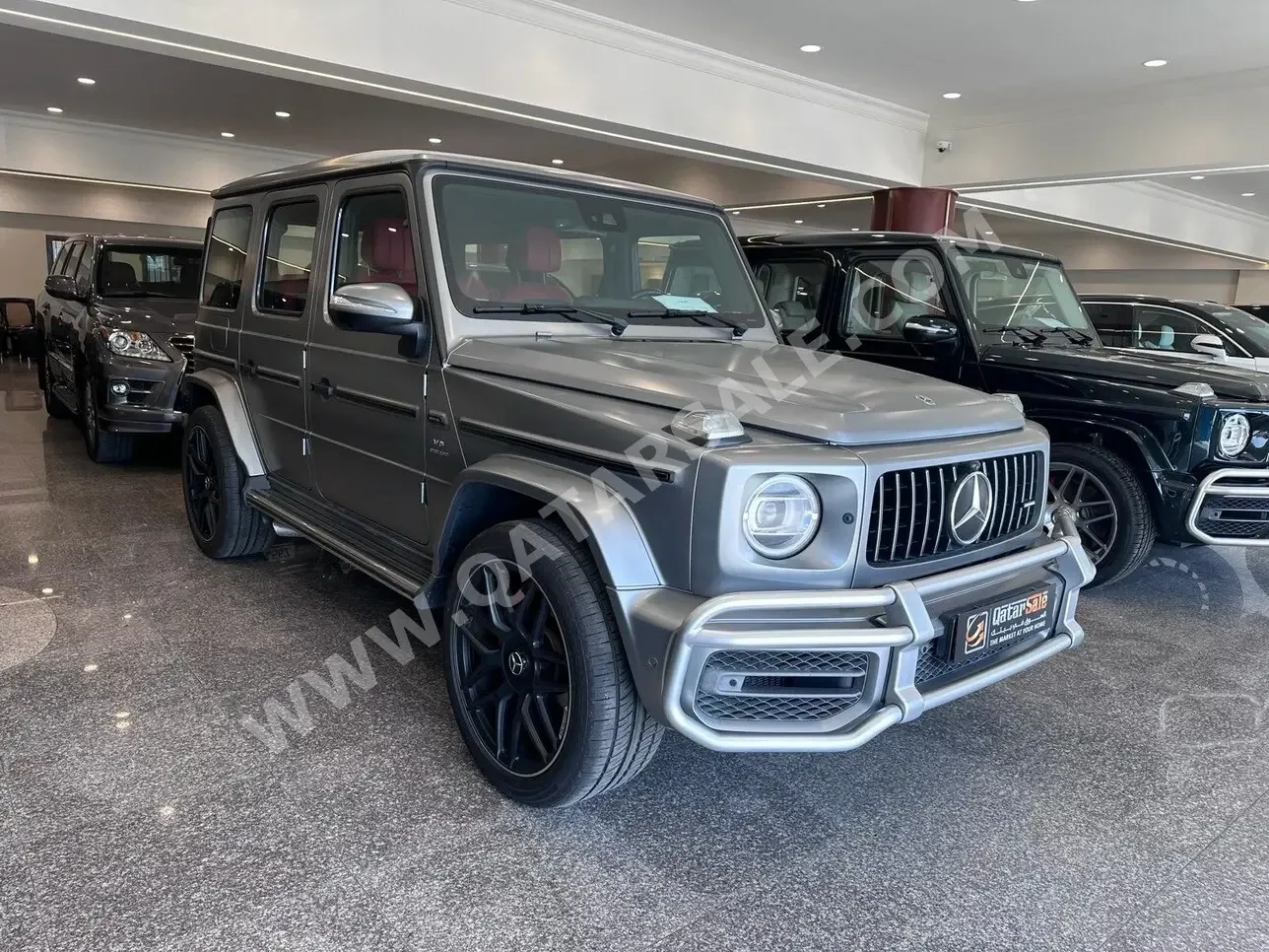 Mercedes-Benz  G-Class  63 AMG  2019  Automatic  80,000 Km  8 Cylinder  Four Wheel Drive (4WD)  SUV  Gray