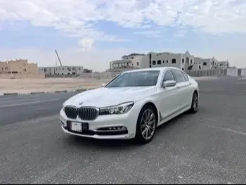 BMW  7-Series  730 Li  2017  Automatic  92,000 Km  4 Cylinder  Rear Wheel Drive (RWD)  Sedan  White