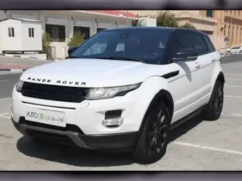 Land Rover  Evoque  2012  Automatic  91,000 Km  4 Cylinder  Four Wheel Drive (4WD)  SUV  White
