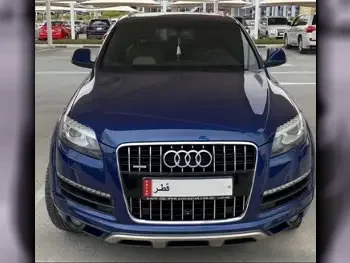 Audi  Q7  3.0  2015  Automatic  162,000 Km  6 Cylinder  All Wheel Drive (AWD)  SUV  Blue