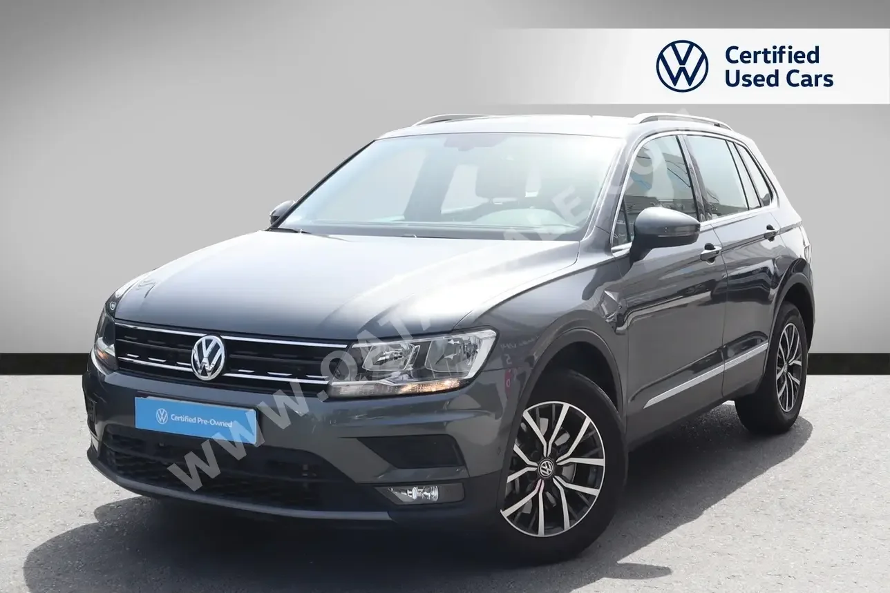 Volkswagen  Tiguan  2.0 TSI  2019  Automatic  38,500 Km  4 Cylinder  All Wheel Drive (AWD)  SUV  Gray  With Warranty