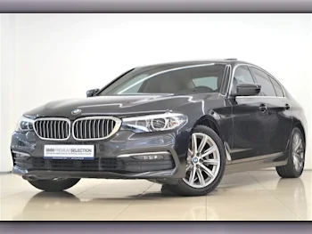 BMW  5-Series  520i  2019  Automatic  89,115 Km  4 Cylinder  Rear Wheel Drive (RWD)  Sedan  Gray  With Warranty