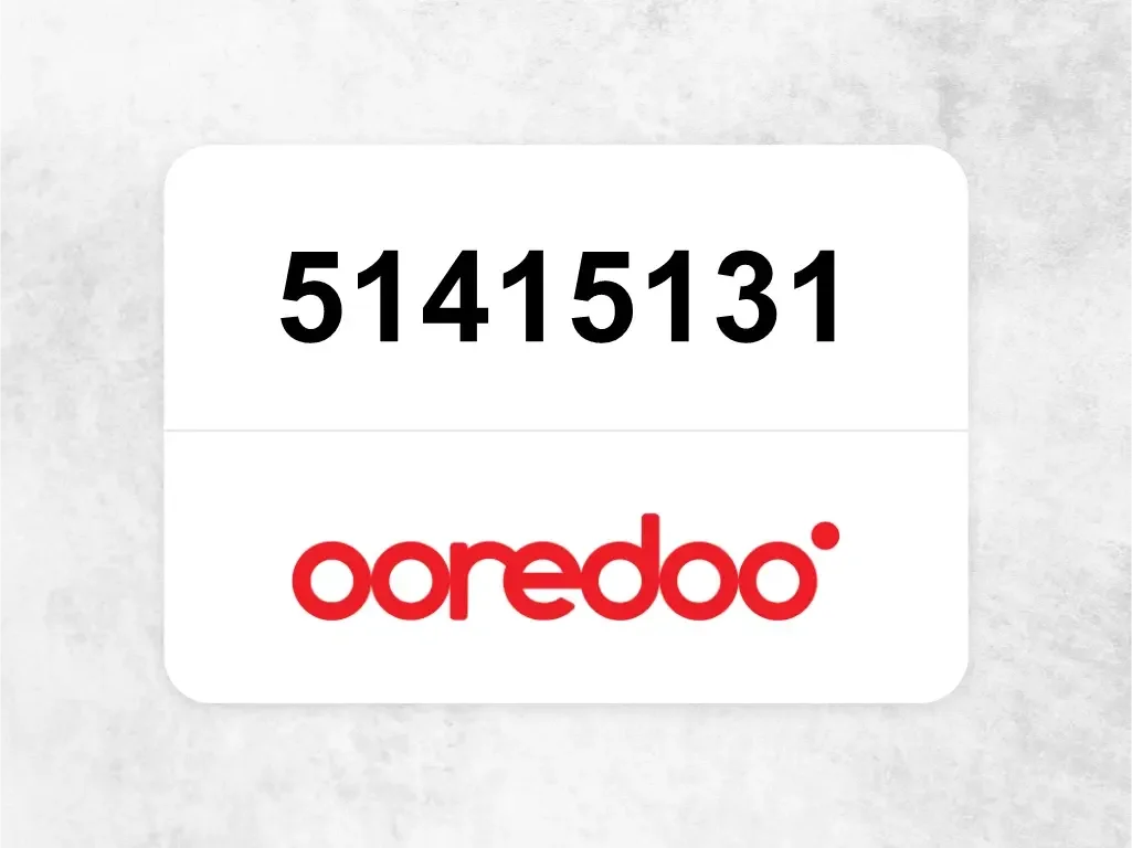 Ooredoo Mobile Phone  51415131