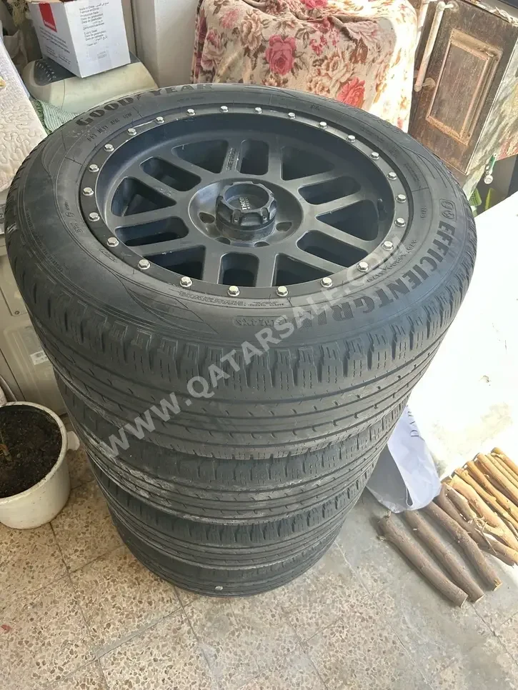 Tire & Wheels Goodyear Made in UnitedArabEmirates(UAE) /  4 Seasons  Rim Included  20"