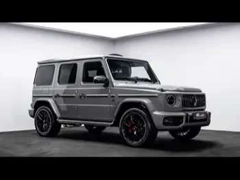 Mercedes-Benz  G-Class  63 AMG  2024  Automatic  0 Km  8 Cylinder  Four Wheel Drive (4WD)  SUV  Gray  With Warranty