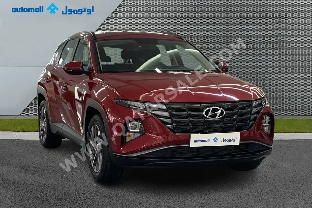 Hyundai  Tucson  2023  Automatic  58,384 Km  4 Cylinder  Front Wheel Drive (FWD)  SUV  Red