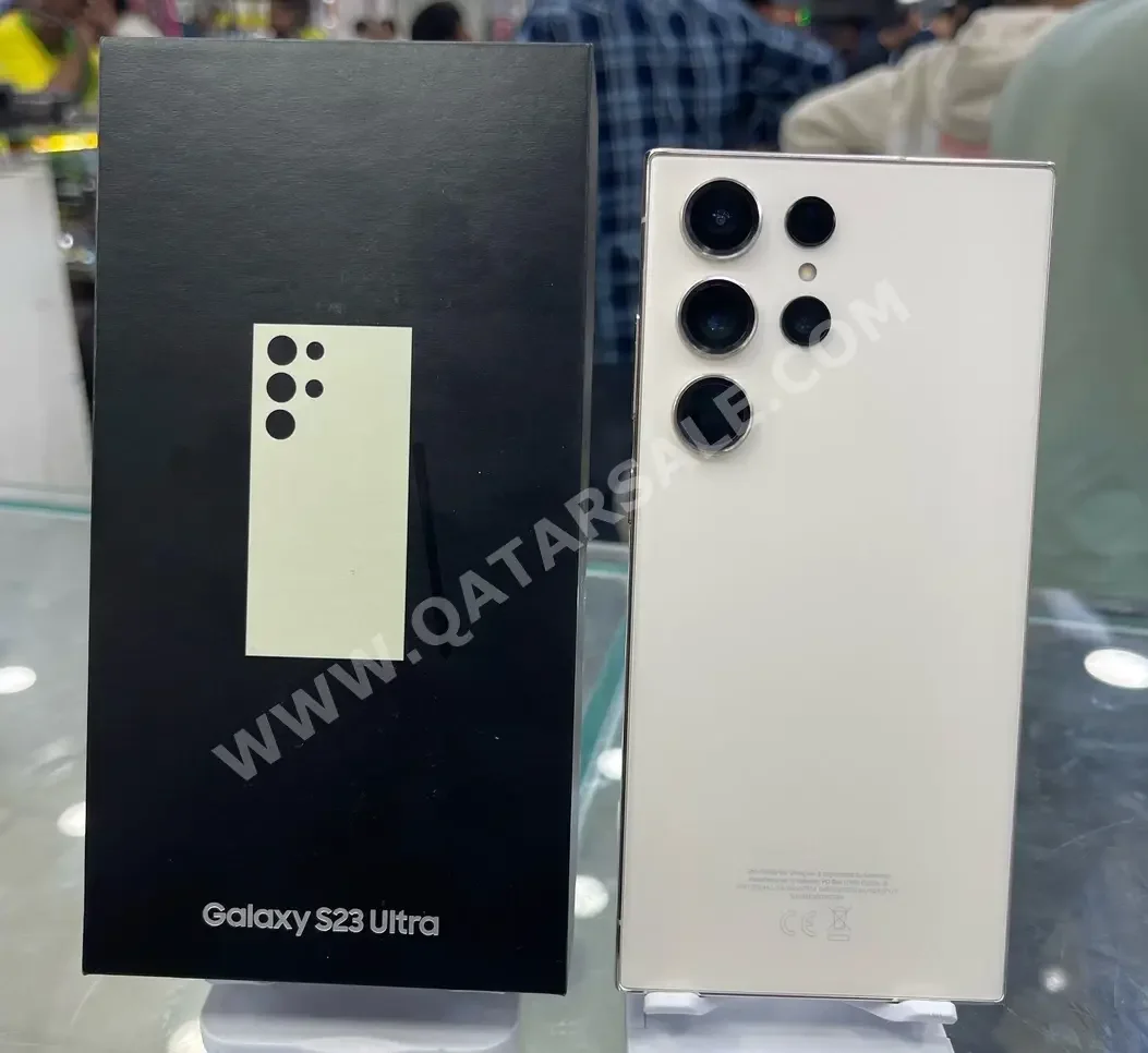 Samsung  - Galaxy S  - 23 Ultra  - White  - 256 GB  - Under Warranty