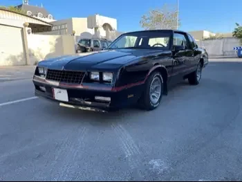 Chevrolet  Monte Carlo  1986  Automatic  78,000 Km  8 Cylinder  Rear Wheel Drive (RWD)  Coupe / Sport  Black