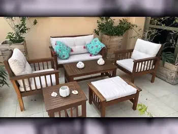 Patio Furniture Wood  Patio Set Number Of Seats 5