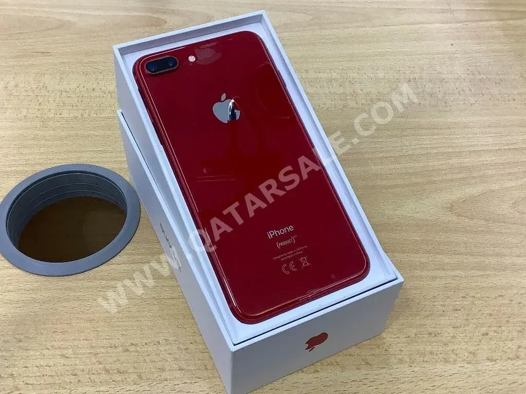 Apple  - iPhone 8  - Plus  - Red  - 256 GB  - Under Warranty