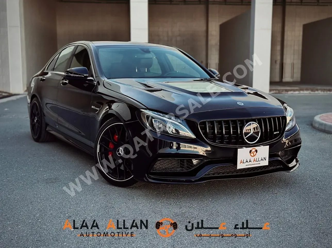 Mercedes-Benz  C-Class  63 AMG S  2017  Automatic  65,000 Km  8 Cylinder  Rear Wheel Drive (RWD)  Sedan  Black