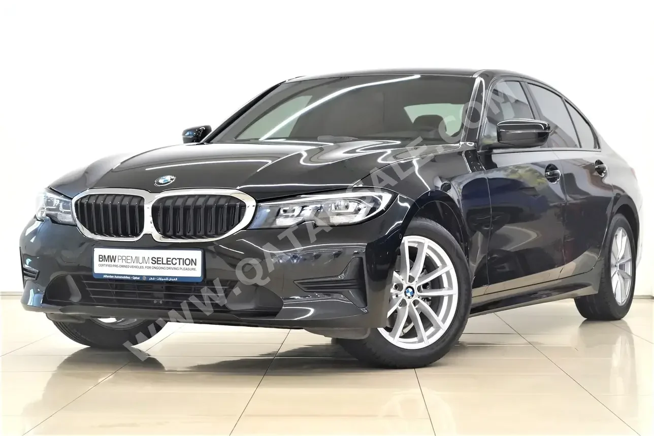 BMW  3-Series  320i  2022  Automatic  55,100 Km  4 Cylinder  Rear Wheel Drive (RWD)  Sedan  Black  With Warranty
