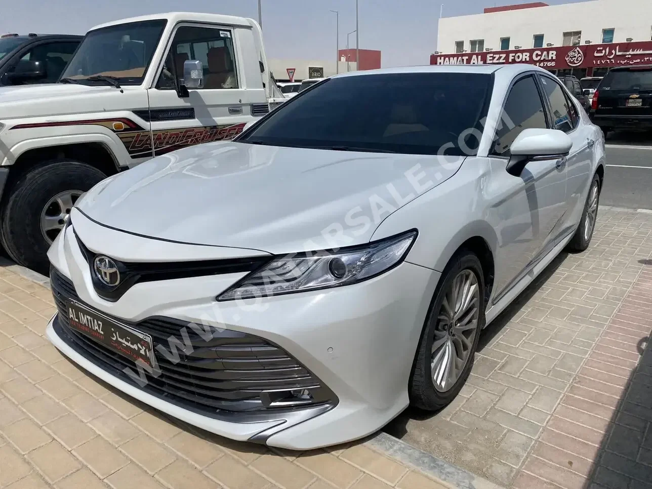 Toyota  Camry  Limited  2019  Automatic  15,000 Km  6 Cylinder  Front Wheel Drive (FWD)  Sedan  White