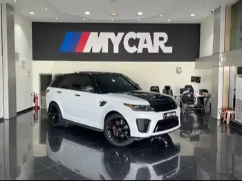 Land Rover  Range Rover  Sport SVR  2019  Automatic  48,000 Km  8 Cylinder  Four Wheel Drive (4WD)  SUV  White