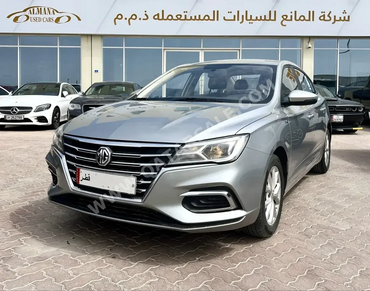 MG  5  2021  Automatic  61,000 Km  4 Cylinder  Front Wheel Drive (FWD)  Sedan  Silver  With Warranty