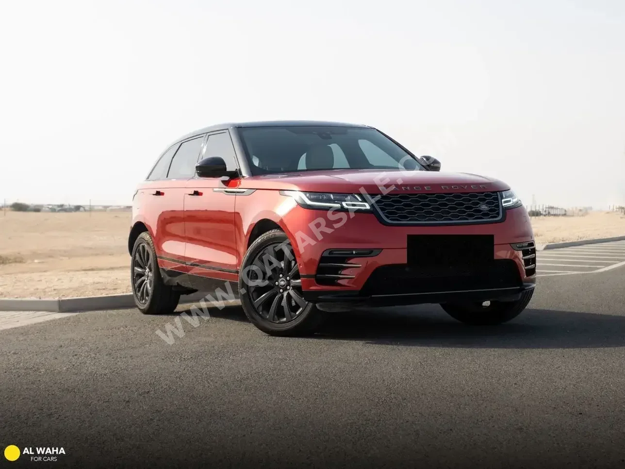 Land Rover  Range Rover  Velar R-Dynamic  2019  Automatic  62,000 Km  4 Cylinder  All Wheel Drive (AWD)  SUV  Red