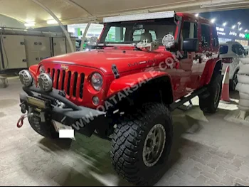 Jeep  Wrangler  Unlimited  2015  Automatic  12,000 Km  6 Cylinder  Four Wheel Drive (4WD)  SUV  Red