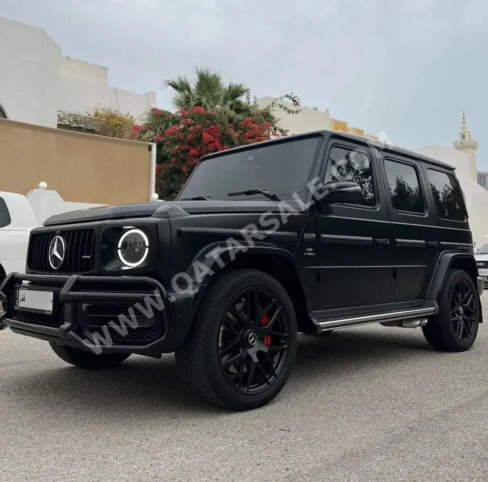 Mercedes-Benz  G-Class  63 Night Pack AMG  2021  Automatic  33,500 Km  8 Cylinder  Four Wheel Drive (4WD)  SUV  Black  With Warranty