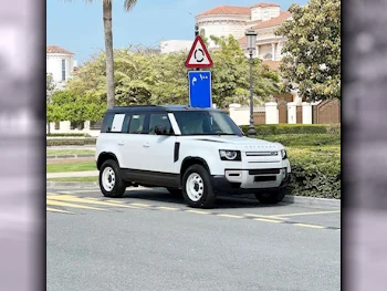 Land Rover  Defender  110  2024  Automatic  3,000 Km  4 Cylinder  Four Wheel Drive (4WD)  SUV  White  With Warranty