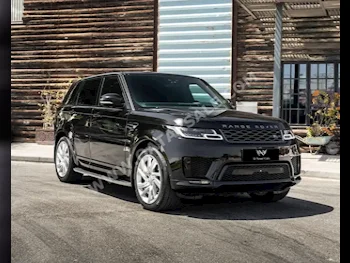 Land Rover  Range Rover  Sport HSE  2019  Automatic  77,000 Km  6 Cylinder  Four Wheel Drive (4WD)  SUV  Black