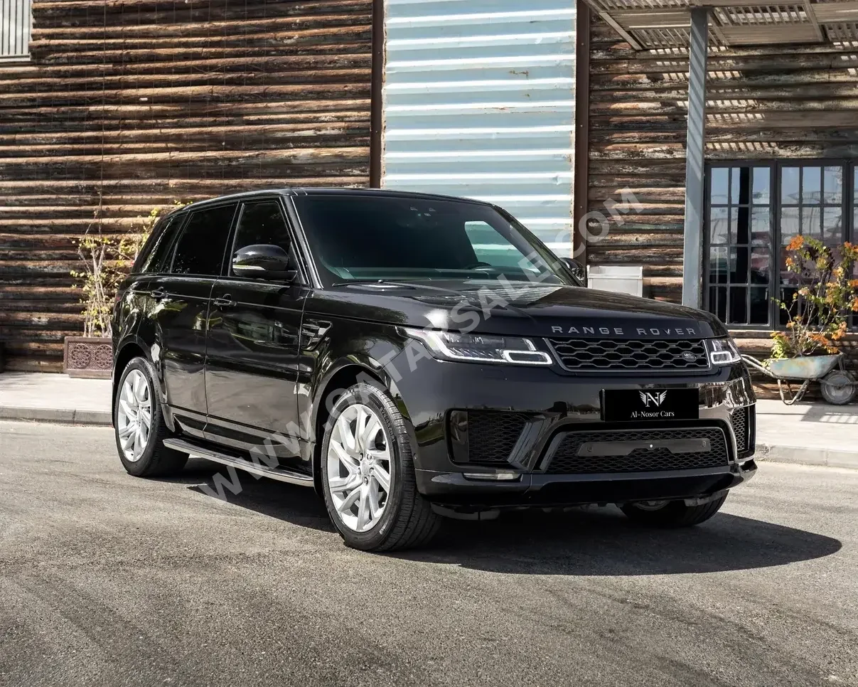 Land Rover  Range Rover  Sport HSE  2019  Automatic  77,000 Km  6 Cylinder  Four Wheel Drive (4WD)  SUV  Black