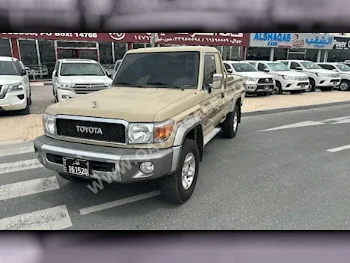 Toyota  Land Cruiser  LX  2022  Manual  41,000 Km  6 Cylinder  Four Wheel Drive (4WD)  Pick Up  Beige  With Warranty