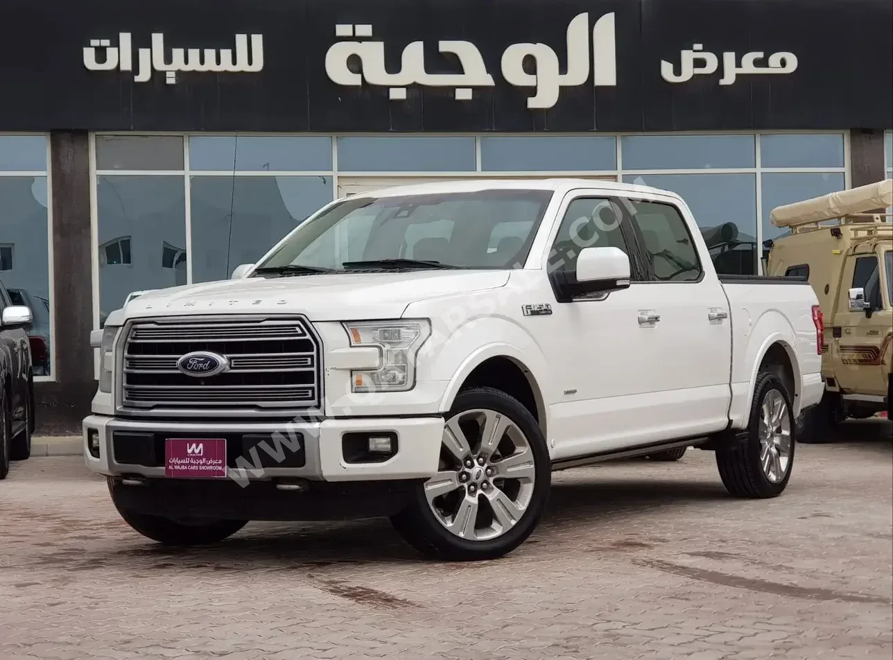 Ford  F  150 Limited  2017  Automatic  226,000 Km  8 Cylinder  Four Wheel Drive (4WD)  Pick Up  White