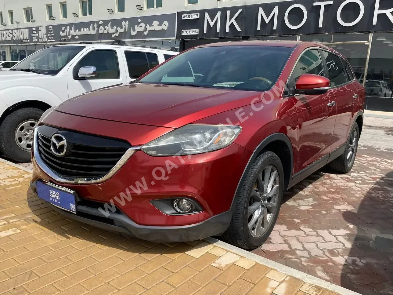 Mazda  CX  9  2014  Automatic  183,000 Km  6 Cylinder  Four Wheel Drive (4WD)  SUV  Red