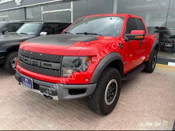 Ford  Raptor  2013  Automatic  85,000 Km  8 Cylinder  Four Wheel Drive (4WD)  Pick Up  Red