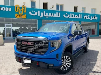 GMC  Sierra  AT4  2022  Automatic  30,000 Km  8 Cylinder  Four Wheel Drive (4WD)  Pick Up  Blue  With Warranty