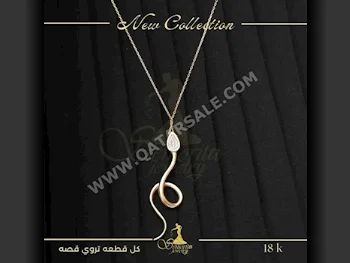 Gold Necklace  Italy  Woman  By Weight  7.24 Gram  Yellow Gold  18k