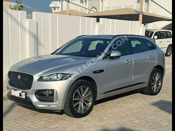 Jaguar  F-Pace  R Sport  2017  Automatic  73,000 Km  6 Cylinder  All Wheel Drive (AWD)  SUV  Silver  With Warranty