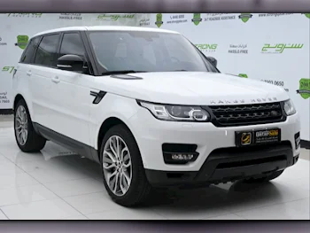 Land Rover  Range Rover  Sport Super charged  2014  Automatic  26,000 Km  8 Cylinder  Four Wheel Drive (4WD)  SUV  White
