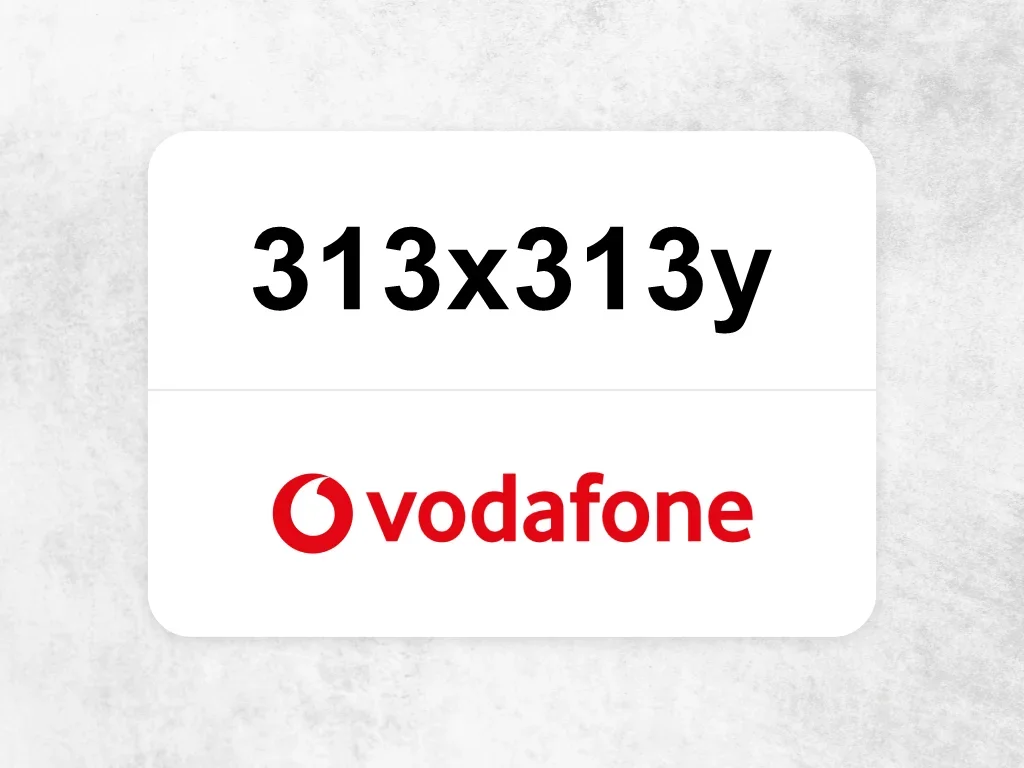 Vodafone Mobile Phone  313x313y