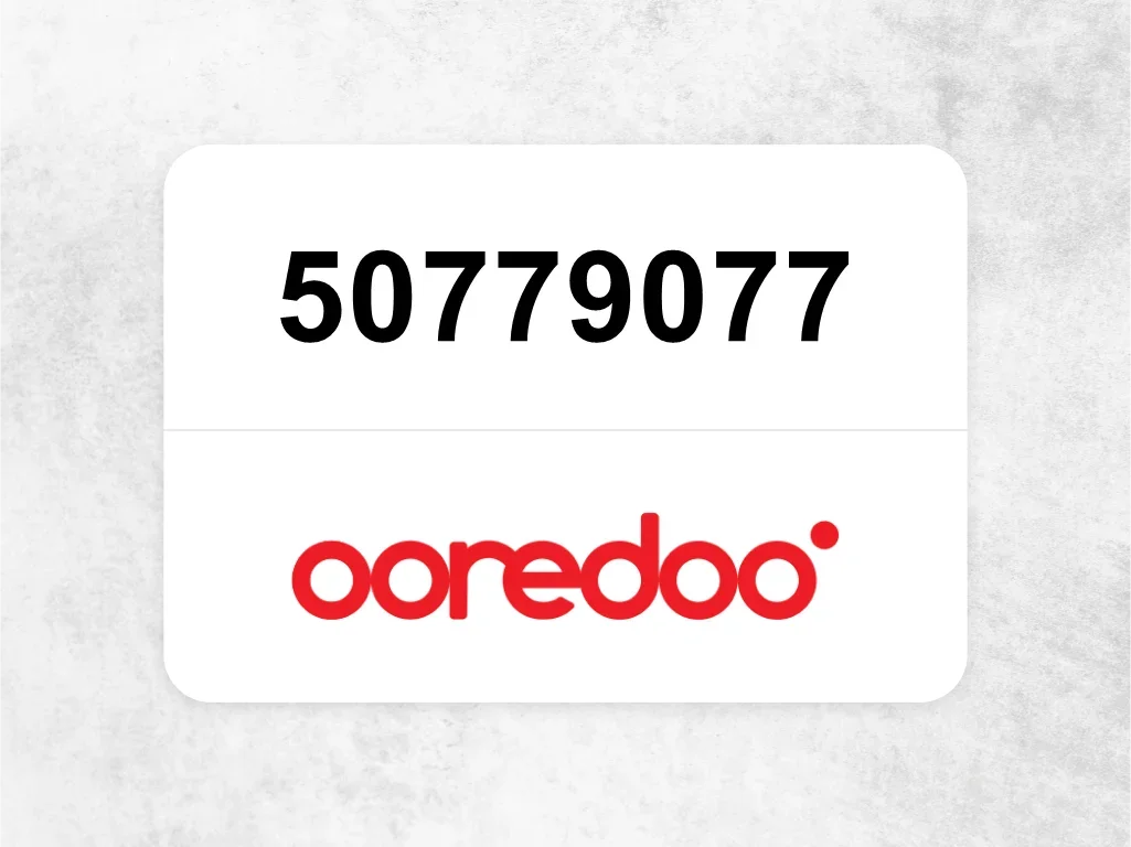 Ooredoo Mobile Phone  50779077