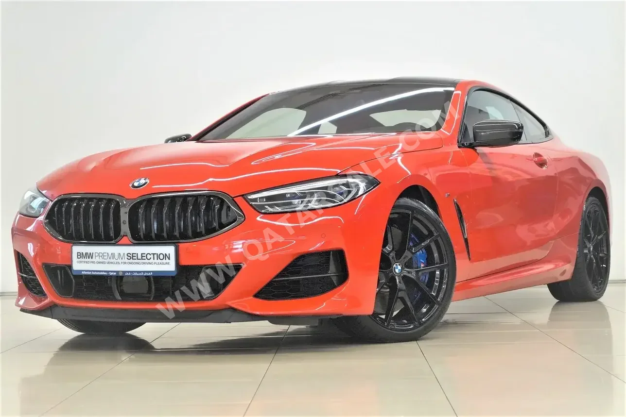 BMW  8-Series  850i  2022  Automatic  7,500 Km  8 Cylinder  Front Wheel Drive (FWD)  Sedan  Red  With Warranty