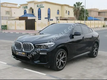 BMW  X-Series  X6 M40i  2021  Automatic  18,000 Km  6 Cylinder  Four Wheel Drive (4WD)  SUV  Black  With Warranty