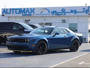 Dodge  Challenger  R/T Scat Pack Widebody  2023  Automatic  0 Km  8 Cylinder  Rear Wheel Drive (RWD)  Coupe / Sport  Blue  With Warranty