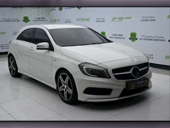 Mercedes-Benz  A-Class  250  2014  Automatic  124,000 Km  4 Cylinder  Rear Wheel Drive (RWD)  Hatchback  White