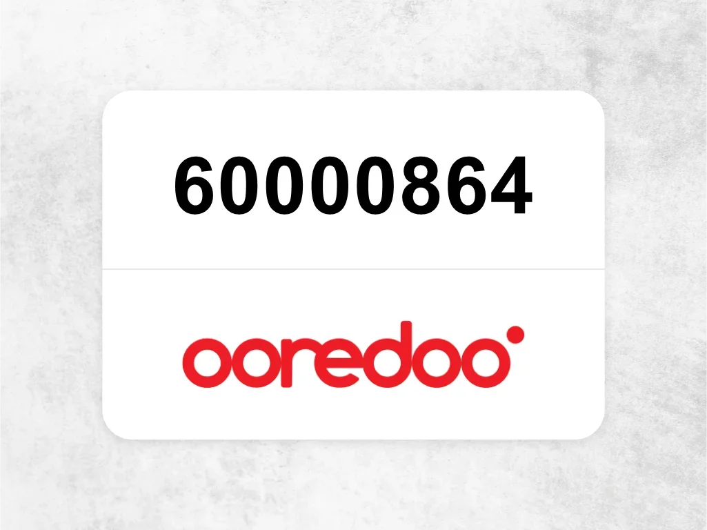 Ooredoo Mobile Phone  60000864