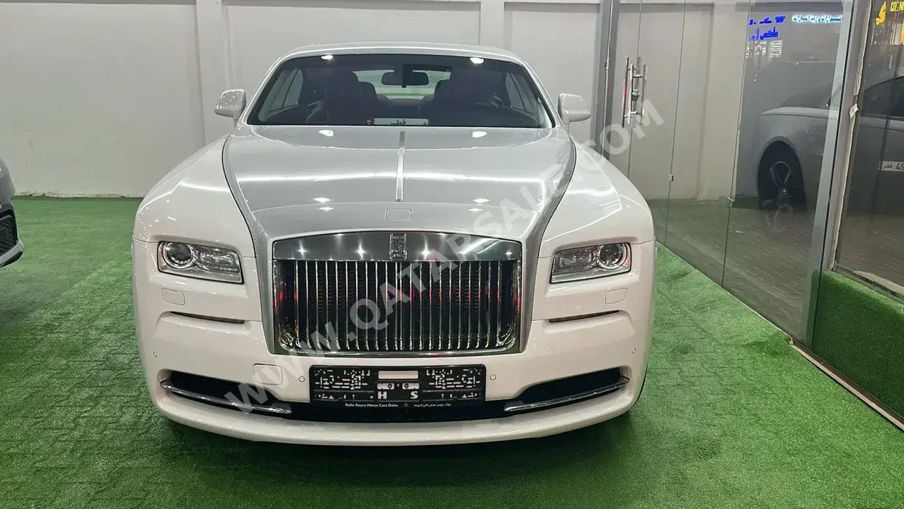 Rolls-Royce  Wraith  2015  Automatic  66,000 Km  8 Cylinder  Four Wheel Drive (4WD)  Sedan  White