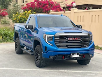 GMC  Sierra  AT4  2022  Automatic  30,000 Km  8 Cylinder  Four Wheel Drive (4WD)  Pick Up  Blue  With Warranty
