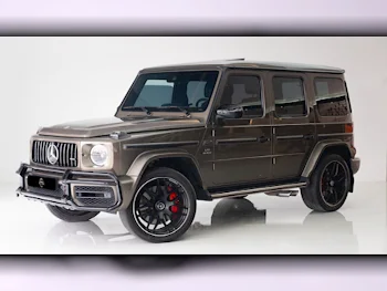 Mercedes-Benz  G-Class  63 Night Pack AMG  2021  Automatic  43,000 Km  8 Cylinder  Four Wheel Drive (4WD)  SUV  Brown