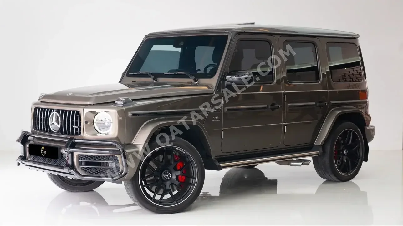 Mercedes-Benz  G-Class  63 Night Pack AMG  2021  Automatic  43,000 Km  8 Cylinder  Four Wheel Drive (4WD)  SUV  Brown