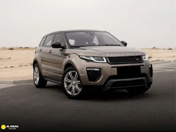 Land Rover  Evoque  2017  Automatic  109,000 Km  4 Cylinder  Four Wheel Drive (4WD)  SUV  Brown