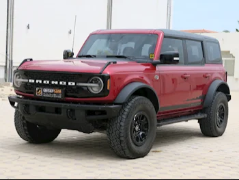 Ford  Bronco  Wild Trak  2021  Automatic  92,000 Km  6 Cylinder  Four Wheel Drive (4WD)  SUV  Red  With Warranty