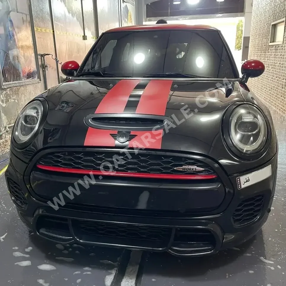 Mini  Cooper  JCW  2019  Automatic  77,378 Km  4 Cylinder  Front Wheel Drive (FWD)  Hatchback  Black and Red