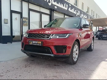 Land Rover  Range Rover  Sport HSE  2018  Automatic  135,000 Km  6 Cylinder  Four Wheel Drive (4WD)  SUV  Red