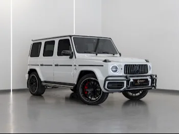 Mercedes-Benz  G-Class  63 AMG  2022  Automatic  37,000 Km  8 Cylinder  Four Wheel Drive (4WD)  SUV  White  With Warranty