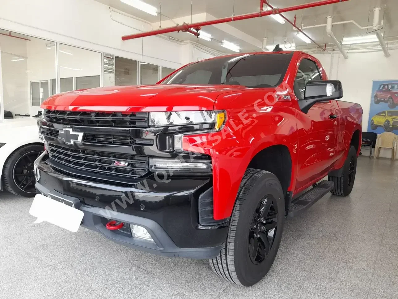 Chevrolet  Silverado  Trail Boss  2021  Automatic  27,000 Km  8 Cylinder  Four Wheel Drive (4WD)  Pick Up  Red  With Warranty
